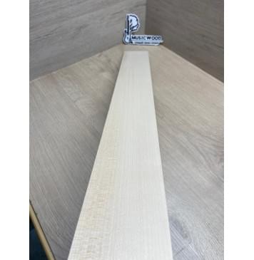 Клён Белый заготовка накладки для бас-гитары Радиал АА 8х80х745 мм-11