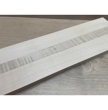 Клён Белый/Клён Белый Явор, Волнистый/Клён Белый заготовка грифа для электрогитары Радиал АА Волна АА 23х(48-26-48)х715 мм - из 3х частей-10