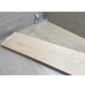 Клён Белый заготовка грифа для бас-гитары Тангент ААА 28х150х940 мм-11