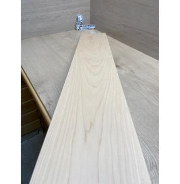Клён Белый заготовка грифа для бас-гитары Тангент ААА 28х150х940 мм-9