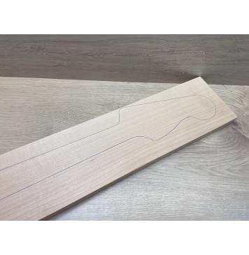 Клён Белый заготовка грифа для бас-гитары Радиал АА 26х130х930 мм-2