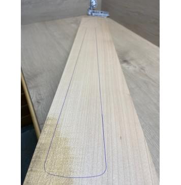 Клён Белый заготовка грифа для бас-гитары Радиал АА 26х130х930 мм-1