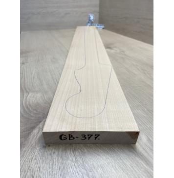 Клён Белый заготовка грифа для бас-гитары Радиал АА 26х130х930 мм-5