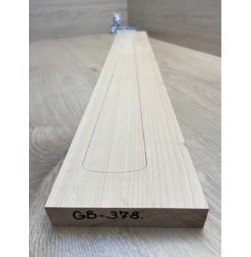 Клён Белый заготовка грифа для бас-гитары Радиал АА 26х130х915 мм-1