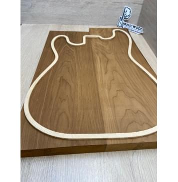 Ольха Печёная 180 гр заготовка корпуса Смешанный ААА 37х162х505-470 мм, 2 шт,441 кг/м3 (уценка - из разных досок) Ольха Печёная 180 гр заготовка корпуса Смешанный ААА 37х162х505-470 мм, 2 шт,441 кг/м3 (уценка - из разных досок)-5