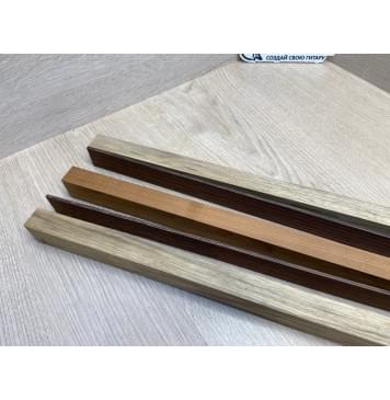 Корина Белая/Венге/Клён Печёный 180гр заготовка для переклеенного грифа безголовой гитары Радиал АА 27х(19-2-18-2-19)х565 мм - из 5 частей-5