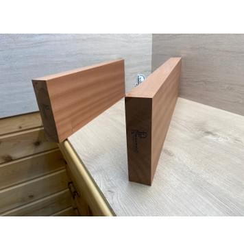 Сапели заготовка корпуса Радиал А 46х182х640-515 мм (2шт) 687 кг/м3-1