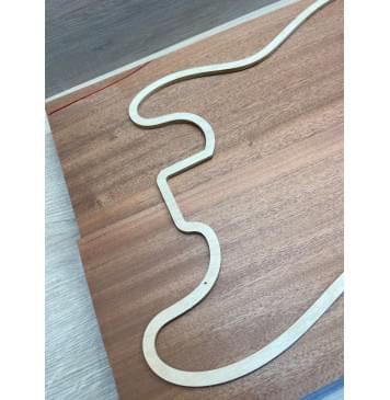 Сапели заготовка корпуса Радиал А 45х183х520 мм (2шт) 689 кг/м3-12