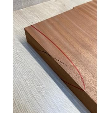 Сапели заготовка корпуса Радиал А 45х183х520 мм (2шт) 689 кг/м3-10