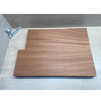 Сапели заготовка корпуса Радиал АА 44.7х190х540-490 мм (2шт) 659 кг/м3-0