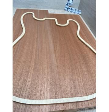 Сапели заготовка корпуса Смешанный АА 45х189х540-495 мм (2шт) 658 кг/м3-5