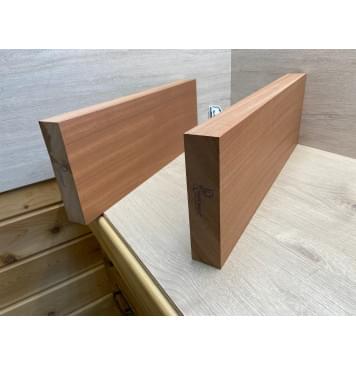 Сапели заготовка корпуса Смешанный АА 45х189х540-495 мм (2шт) 658 кг/м3-4