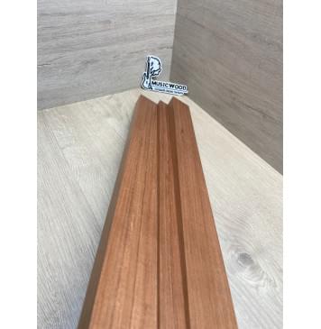 Махагон Американский Гондурас заготовка грифа электрогитары Радиал АА 27х(49-22.5-49)х730 мм - из 3х частей-6