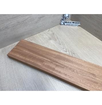 Махагон Американский Гондурас заготовка грифа электрогитары Радиал ААА 26х(48-22-48)х720 мм - из 3х частей-4