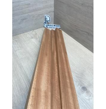 Махагон Американский Гондурас заготовка грифа электрогитары Радиал ААА 26х(48-22-48)х720 мм - из 3х частей-5