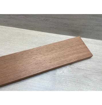 Махагон Гондурасский заготовка грифа электрогитары Радиал АА 27х(48-23-48)х730 мм - из 3х частей-1