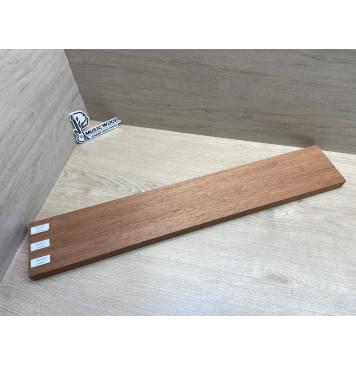 Махагон Гондурасский заготовка грифа электрогитары Радиал АА 27х(48-23-48)х730 мм - из 3х частей-9