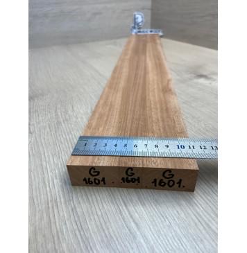 Махагон Гондурасский заготовка грифа электрогитары Радиал АА 25.5х(44.5-19-44.5)х725 мм - из 3х частей (Уценка-потемнения)-1