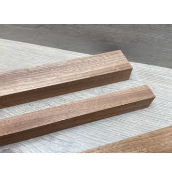 Махагон Гондурасский заготовка грифа электрогитары Радиал АА 25.5х(44.5-19-44.5)х725 мм - из 3х частей (Уценка-потемнения)-9