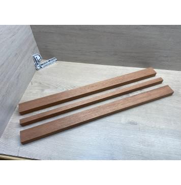 Махагон Гондурасский заготовка грифа электрогитары Радиал АА 27х(48-22-48)х735 мм - из 3х частей-3