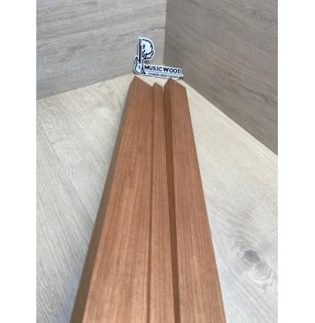 Махагон Гондурасский заготовка грифа электрогитары Радиал АА 27х(48-22-48)х735 мм - из 3х частей-6