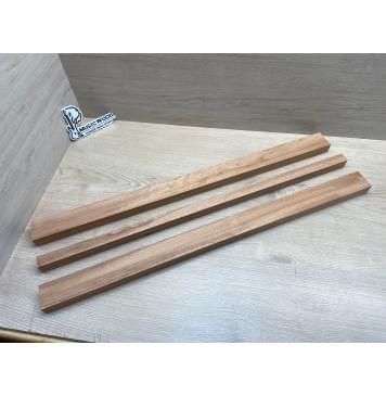 Махагон Гондурасский заготовка грифа электрогитары Радиал АА 26х(47-23-47)х725 мм - из 3х частей (Уценка-потемнения)-1