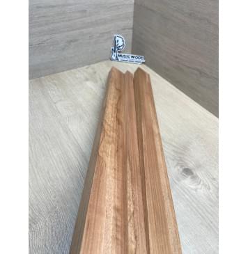 Махагон Гондурасский заготовка грифа электрогитары Радиал АА 26х(47-23-47)х725 мм - из 3х частей (Уценка-потемнения)-5