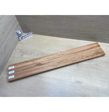 Махагон Гондурасский заготовка грифа электрогитары Радиал АА 26х(47-23-47)х725 мм - из 3х частей (Уценка-потемнения)-7