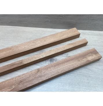 Махагон Гондурасский заготовка грифа электрогитары Радиал АА 26х(47-22-47)х725 мм - из 3х частей (Уценка-потемнения)-8