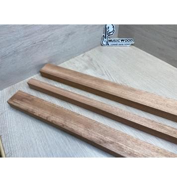 Махагон Гондурасский заготовка грифа электрогитары Радиал АА 26х(47-22-47)х725 мм - из 3х частей (Уценка-потемнения)-12