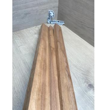 Махагон Гондурасский заготовка грифа электрогитары Радиал АА 26х(47-22-47)х725 мм - из 3х частей (Уценка-потемнения)-4