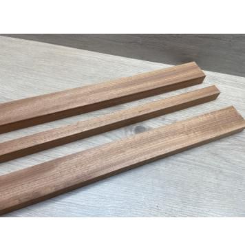 Махагон Гондурасский заготовка грифа электрогитары Радиал АА 23х(47-21-47)х725 мм - из 3х частей-8