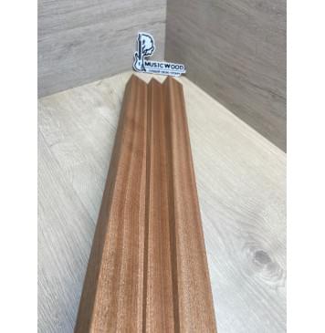 Сапели заготовка грифа электрогитары Радиал ААА 30х(40-26-40)х715 мм - из 3х частей-5