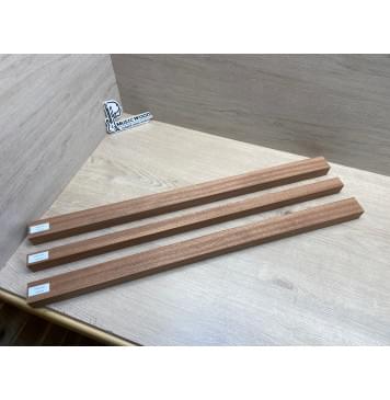 Сапели заготовка грифа электрогитары Радиал ААА 30х(40-26-40)х715 мм - из 3х частей-7