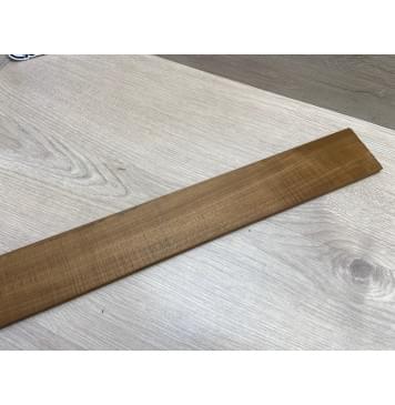 Клён Волнистый Печёный 180гр заготовка накладки для электрогитары Радиал А Волна А 8.5х70-66х600 мм-3