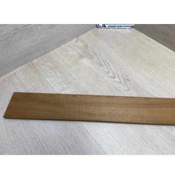 Клён Волнистый Печёный 180гр заготовка накладки для электрогитары Радиал А Волна А 8.5х70-66х600 мм-9