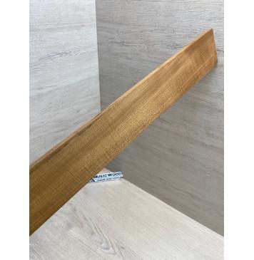 Клён Волнистый Печёный 180гр заготовка накладки для электрогитары Радиал А Волна А 8.5х70-66х600 мм-5