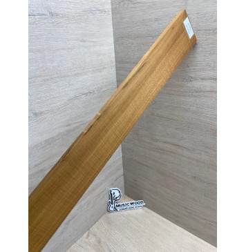 Клён Волнистый Печёный 180гр заготовка накладки для электрогитары Радиал А Волна А 8.5х70-66х600 мм-10