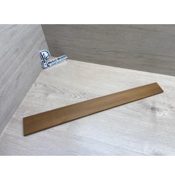 Клён Волнистый Печёный 180гр заготовка накладки для электрогитары Радиал А Волна А 8.5х70-52х585 мм-0