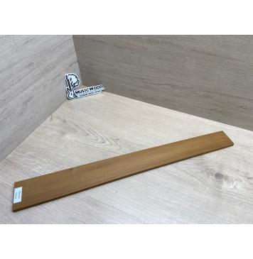 Клён Волнистый Печёный 180гр заготовка накладки для электрогитары Радиал А Волна А 8.5х70-52х585 мм-3