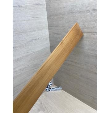 Клён Волнистый Печёный 180гр заготовка накладки для электрогитары Радиал А Волна А 8.5х70-52х585 мм-11