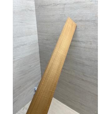 Клён Волнистый Печёный 180гр заготовка накладки для электрогитары Радиал А Волна А 8х71-54х585 мм-9