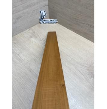 Клён Волнистый Печёный 180гр заготовка накладки для электрогитары Радиал А Волна А 8х71-54х585 мм-11