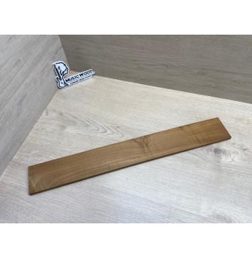 Клён Волнистый Печёный 180гр заготовка накладки для электрогитары Смешанный ААА Волна А 9х74х555 мм-0