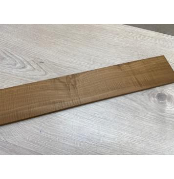 Клён Волнистый Печёный 180гр заготовка накладки для электрогитары Смешанный ААА Волна А 9х74х555 мм-7