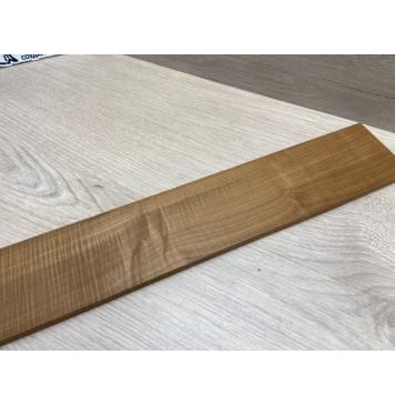 Клён Волнистый Печёный 180гр заготовка накладки для электрогитары Смешанный ААА Волна А 9х74х555 мм-6