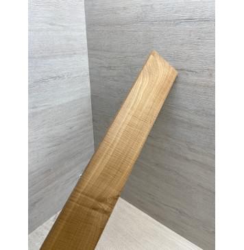 Клён Волнистый Печёный 180гр заготовка накладки для электрогитары Смешанный ААА Волна А 9х74х555 мм-13