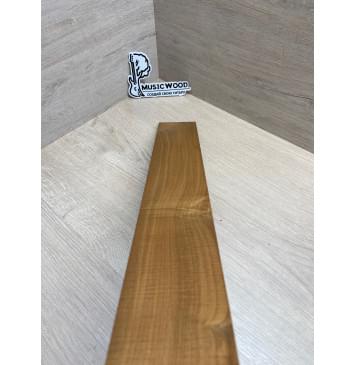 Клён Волнистый Печёный 180гр заготовка накладки для электрогитары Смешанный ААА Волна А 9х74х555 мм-9