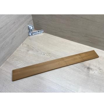 Клён Волнистый Печёный 180гр заготовка накладки для электрогитары Радиал А Волна АА 8.4х69-65х600 мм-0