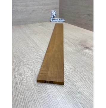 Клён Волнистый Печёный 180гр заготовка накладки для электрогитары Радиал А Волна АА 8.4х69-65х600 мм-2